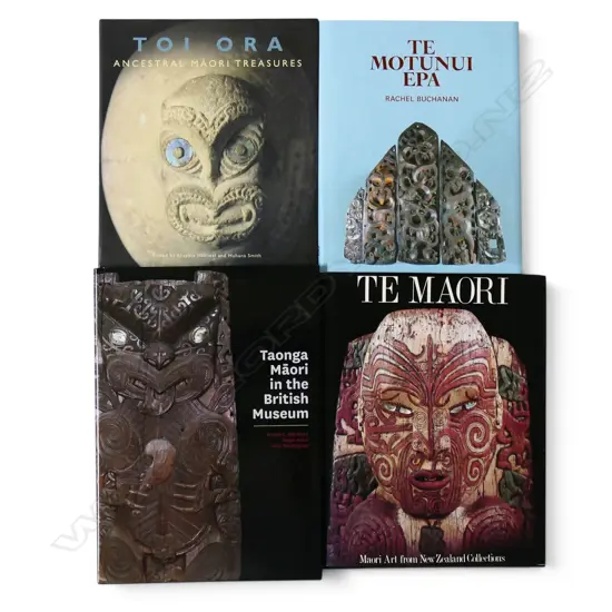 FOUR PUBLICATIONS ABOUT MAORI TAONGA INCL. 'TE MOTUNUI EPA'